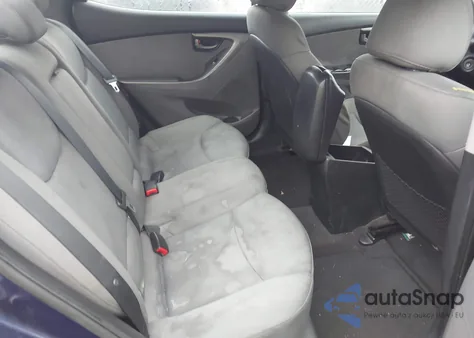 2012 Hyundai Elantra Gls из США, поврежденный, VIN 5NPDH4AE5CH063033